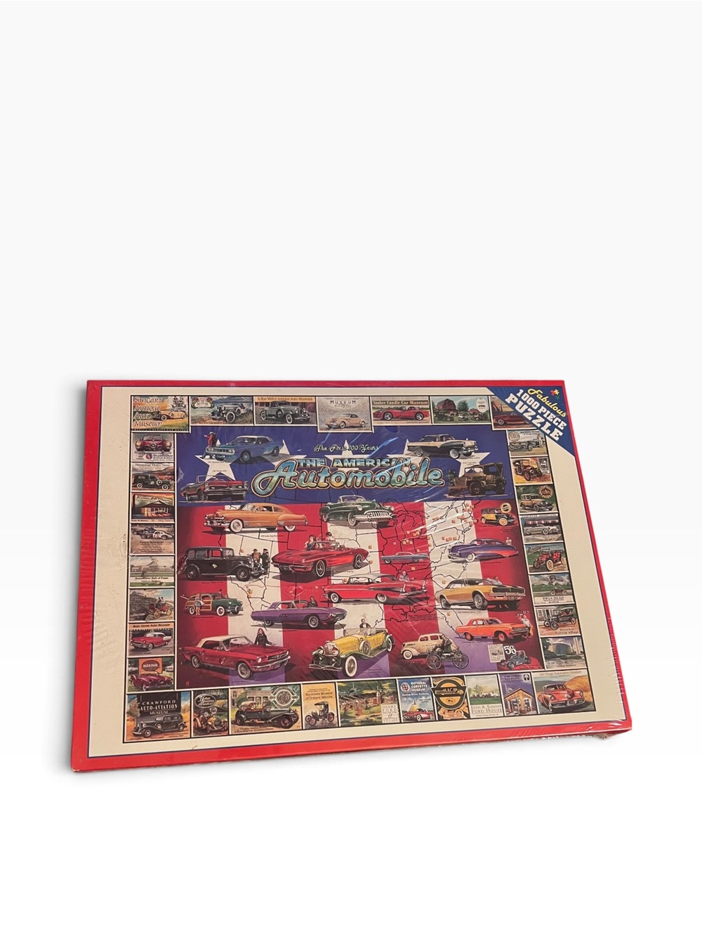 The first 100 years The American Automobile 1000 piece puzzle sealed